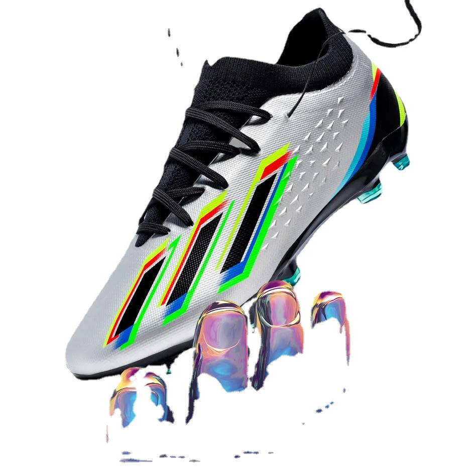 Putian high-end football shoes cross-border new Messi youth spikes 3 colors 33-45 yards