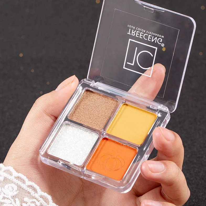 Eyeshadow Cosmetics Factory Direct Sale Portable Permanent Makeup Natural Lidschatten Big Eyeshadow Palette Private Label