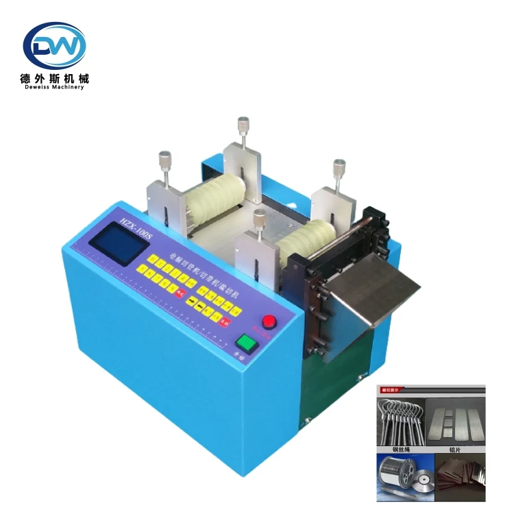 Automatic intelligent precision rope wire iron wire metal cutting machine with lcd liquid crystal display system