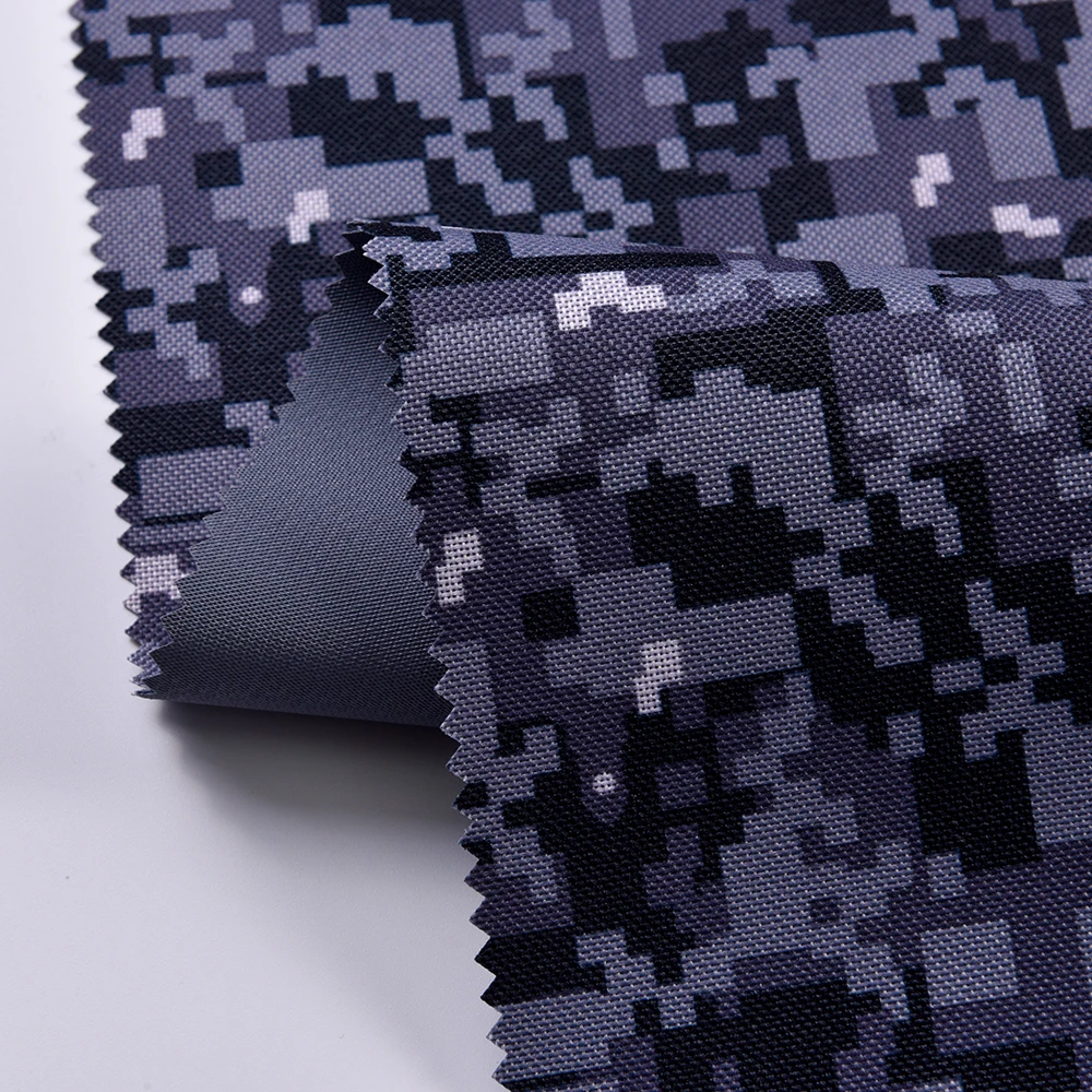 Factory Wholesale Recycled Custom Waterproof Printed Atacs Fg Polyest Oxford Fabric for Tactical Jackets Bag