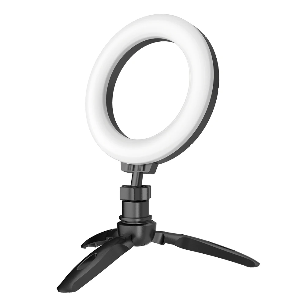 
Led With Stand Makeup Tripod Fill Rgb Phone Table 6 8 10 Inch Of Portable Circle Holder Big Desktop Beauty O Ring Light 