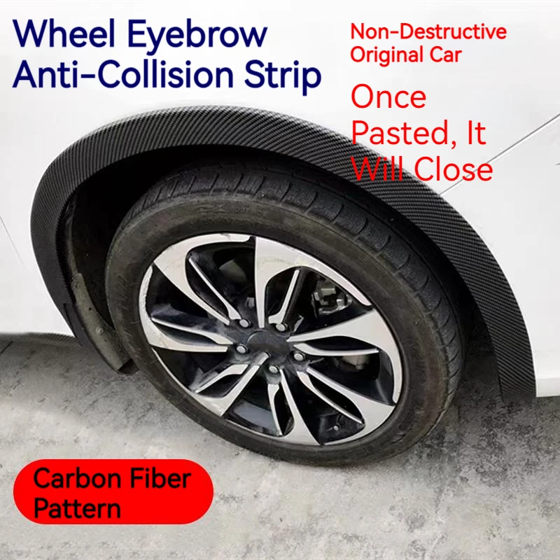 Car door edge protection decorative rubber seal protection strip car door edge suitable for most cars, paste installation