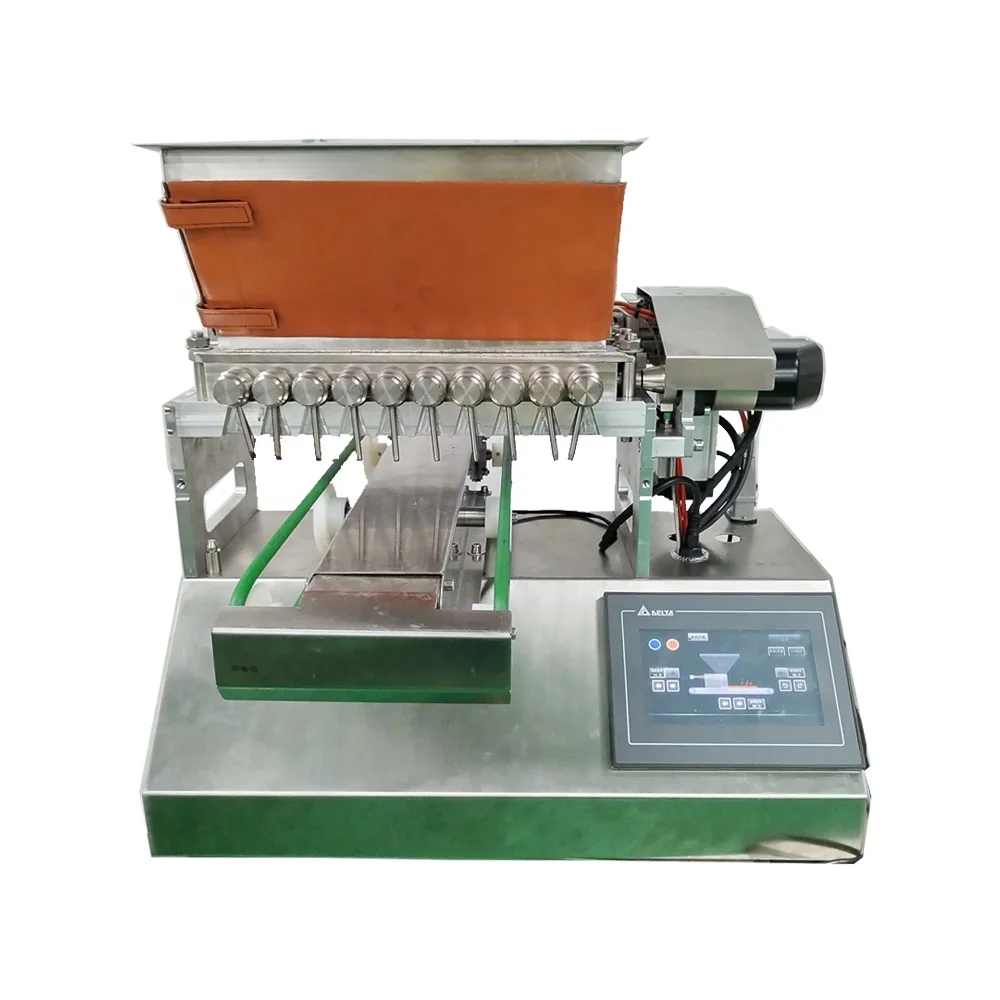 Full Automatic Hard Lollipop Chocolate Gummy Candy Depositor Jelly Gummy Bear Sweet Make Machine