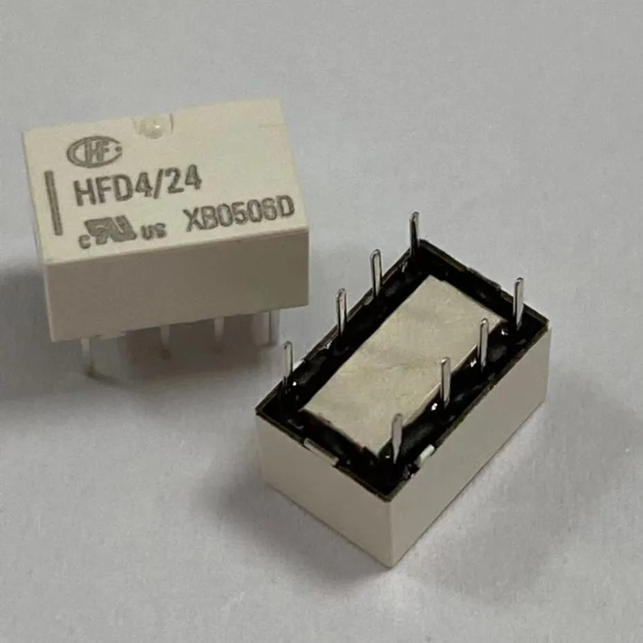100% Original Hongfa HFD4/24 HFD4/5 HFD4/12 5V 24V 12VDC Signal Relay