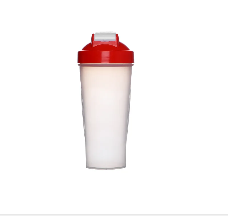 Portable 600ML factory wholesale drinking plastic water bottle gym protein shaker water bottles
