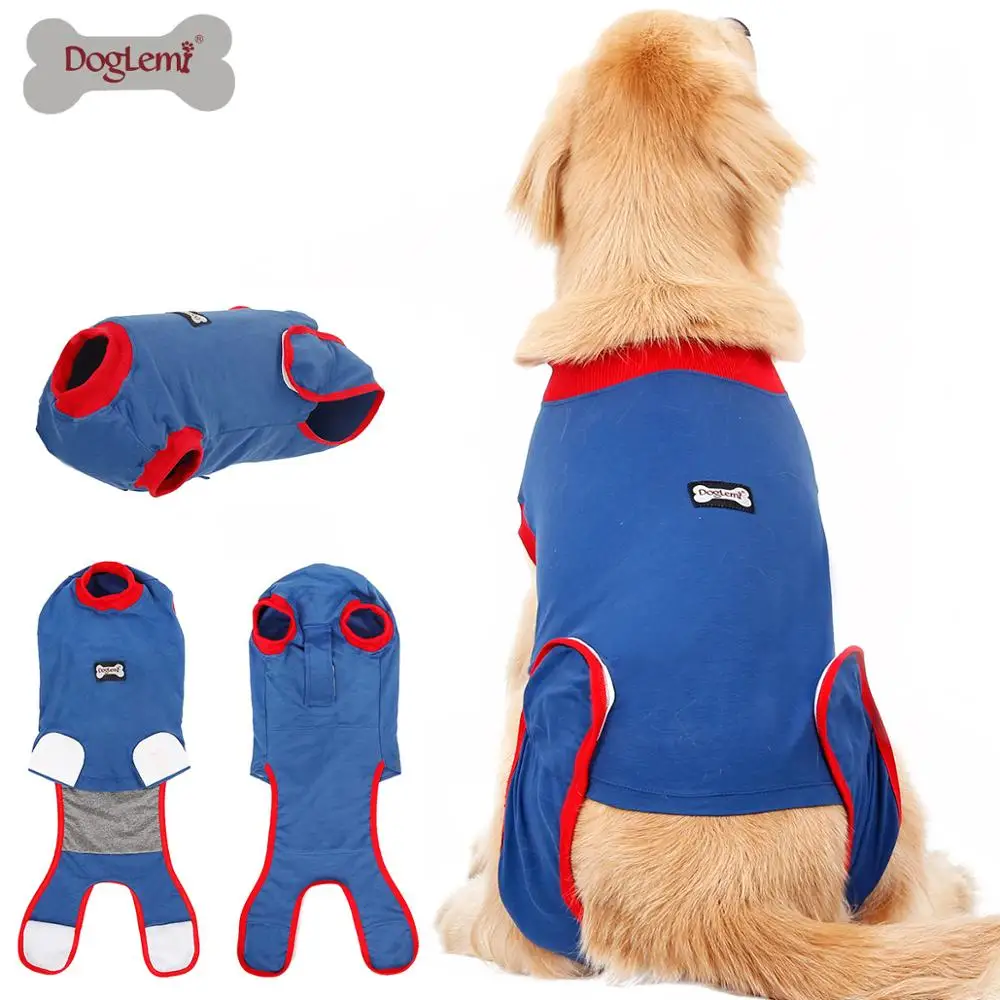 Recovery Clothes for Cats Dogs Pets Cotton Pet Dog Recovery Suit