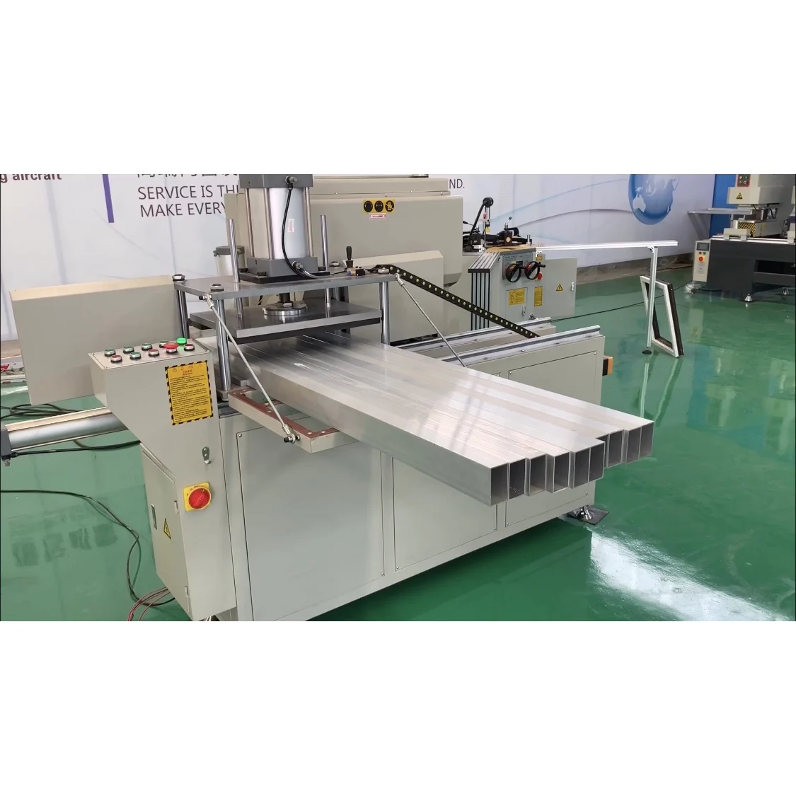 PVC Aluminium End Milling Machine for Aluminum Profile Window Making