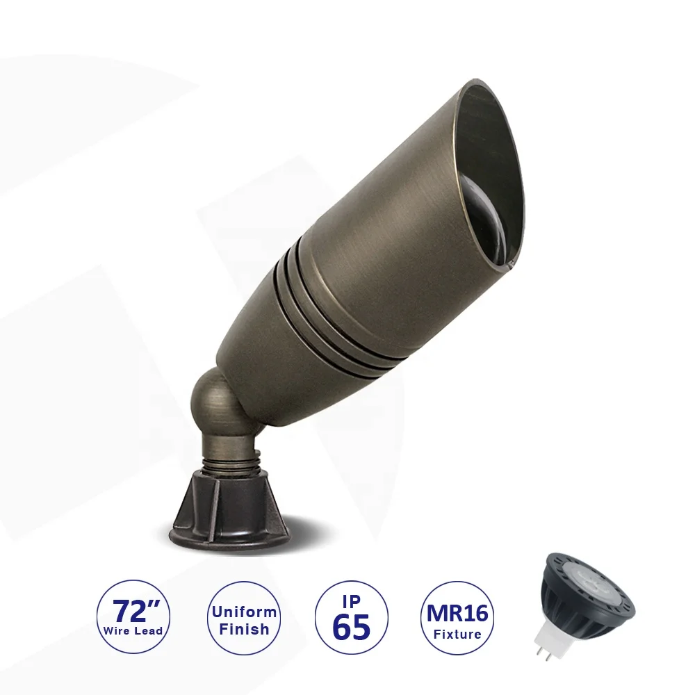 Hot Selling Heavy Duty Brass Spot Light for Landscape Lighting