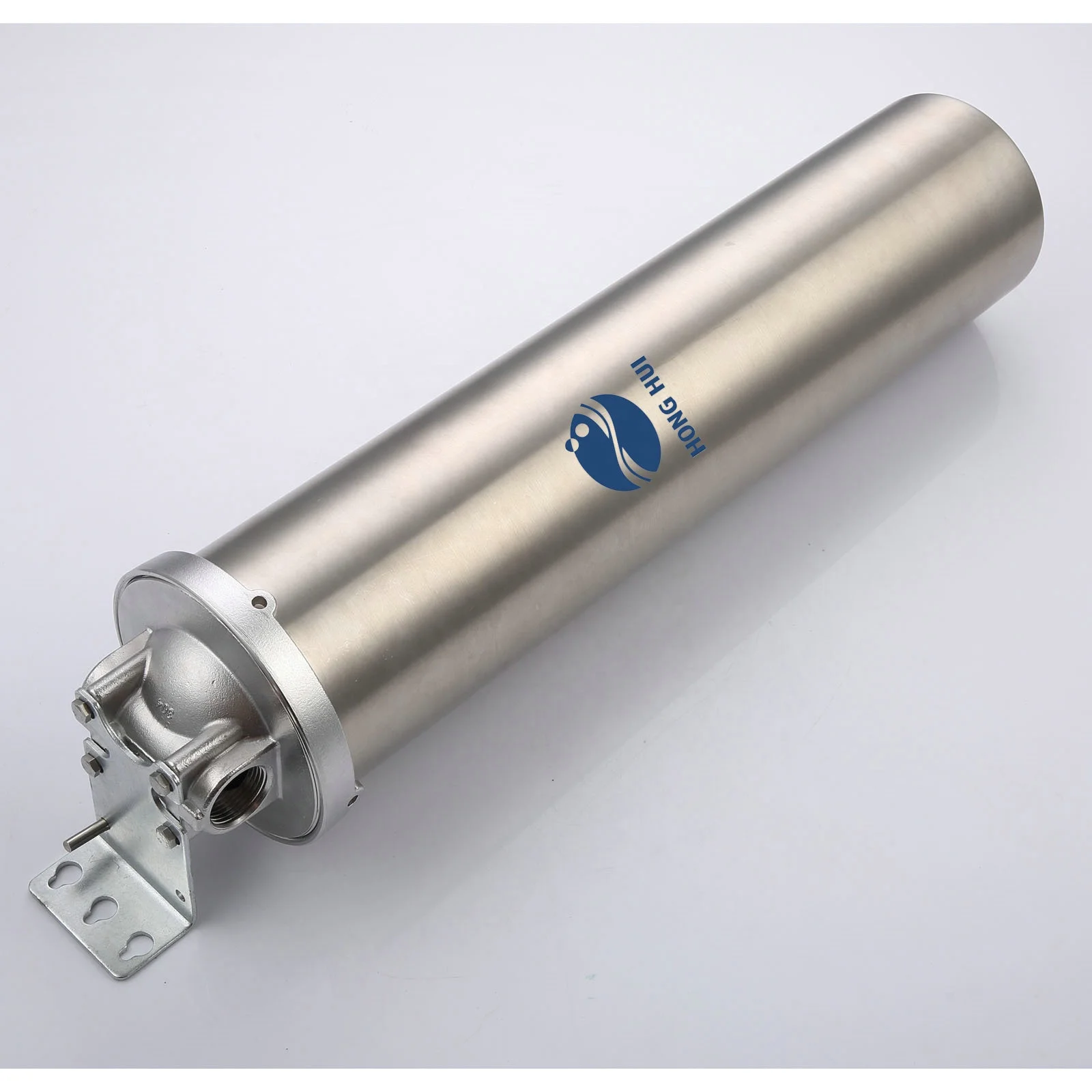 HONG HUI HMF-20B 20 Inch Stainless Steel Filter Housing Big Blue Whole House Water Filter Housing