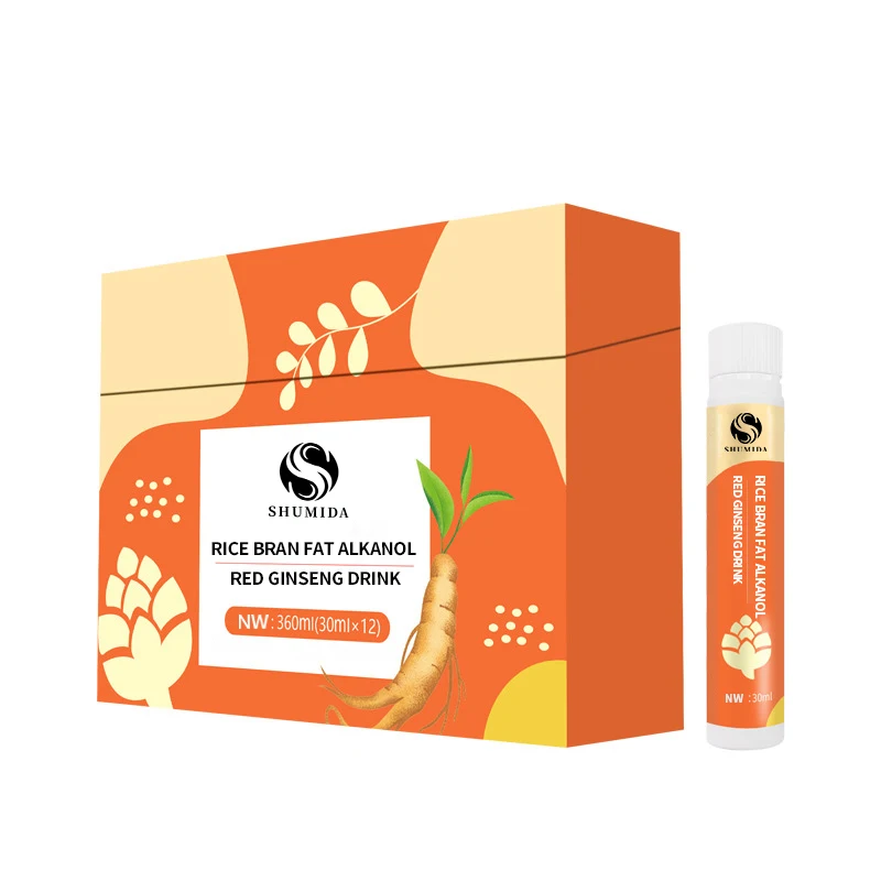 Custom Hangover Oral liquid Rice Bran Fat Alkoxide Red Ginseng Drink