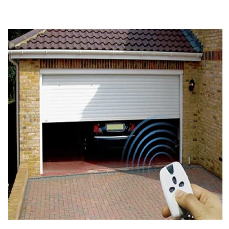 Cheap Automatic Aluminum Roll Up Shutter Gate Remote Control Exterior Roller Shutter Garage Door Price with Small Installation