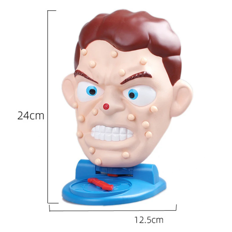 Высококачественная имитация лица, игрушка для удаления прыщей, Популярная Настольная игра для родителей и детей, веселая развивающая головоломка, новая игрушка