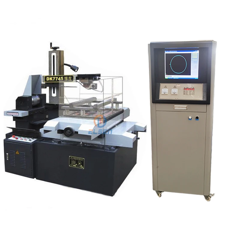 DK7745 CNC Wire Cut Machine Slow Speed Wire EDM Wire Cutting Machine