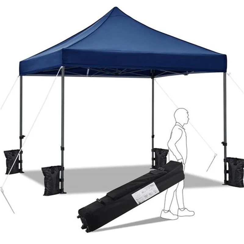 Trade Show Tent  Outdoor Gazebo 10x10ft Pop Up Canopy Round Canopy Tent Tents For Events
