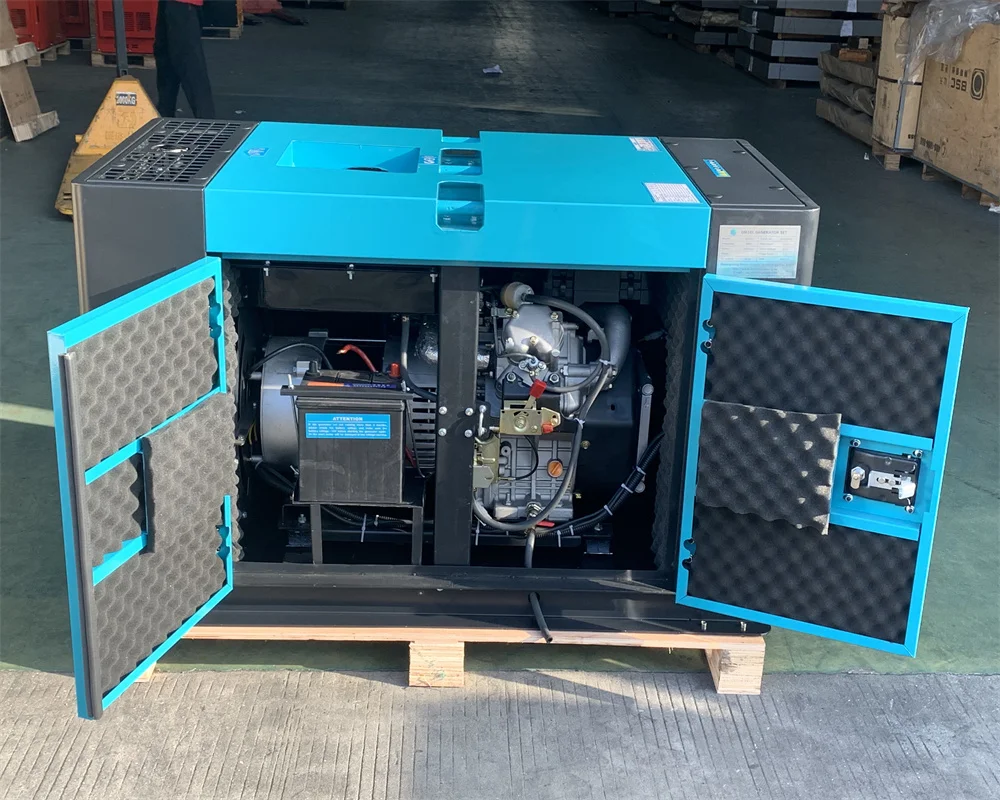7.5KW  Manufactory  Customized quiet diesel Generator  for domestic use generator