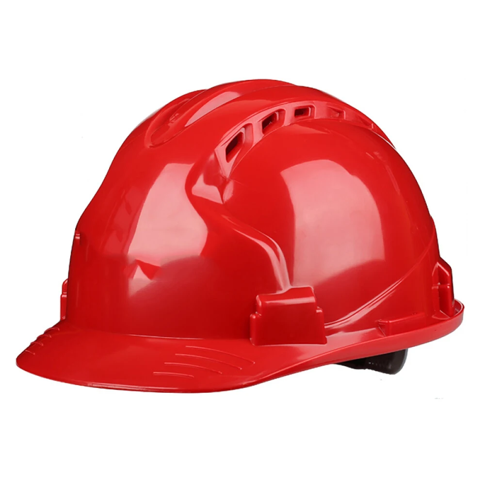 Recommend Wholesale Grey Abs Or Pe Wear-Resistant Construction Hat Safety Helmet Hard