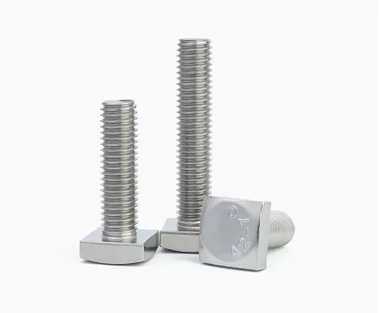 M10  M12  M14  M16 Titanium Gr2 Gr5 Anodized Square Head Bolt DIN479