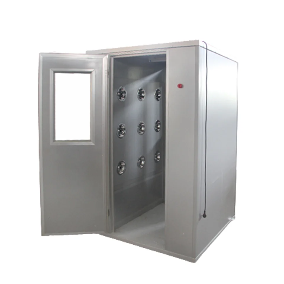 Двойная автоматическая раздвижная дверь из нержавеющей стали воздушный