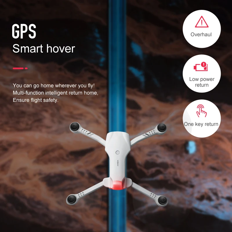 F10 Дрон 4K 5G Wifi живое видео Fpv Квадрокоптер полет 25 минут дистанция 2000 м Gps Hd игрушки для детей