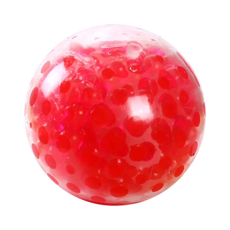 New Arrival TPR Squishy Frog Bead Gel Stress Ball Squeeze Strength Ball Bubble Sensory Squeeze Fidget Ball Toys