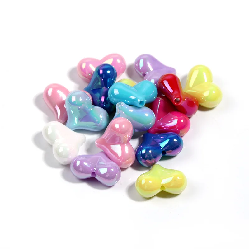 Cheap Price A Grade Acrylic Material Pendant Beads 10mm Transparent Faceted Acrylic Beads