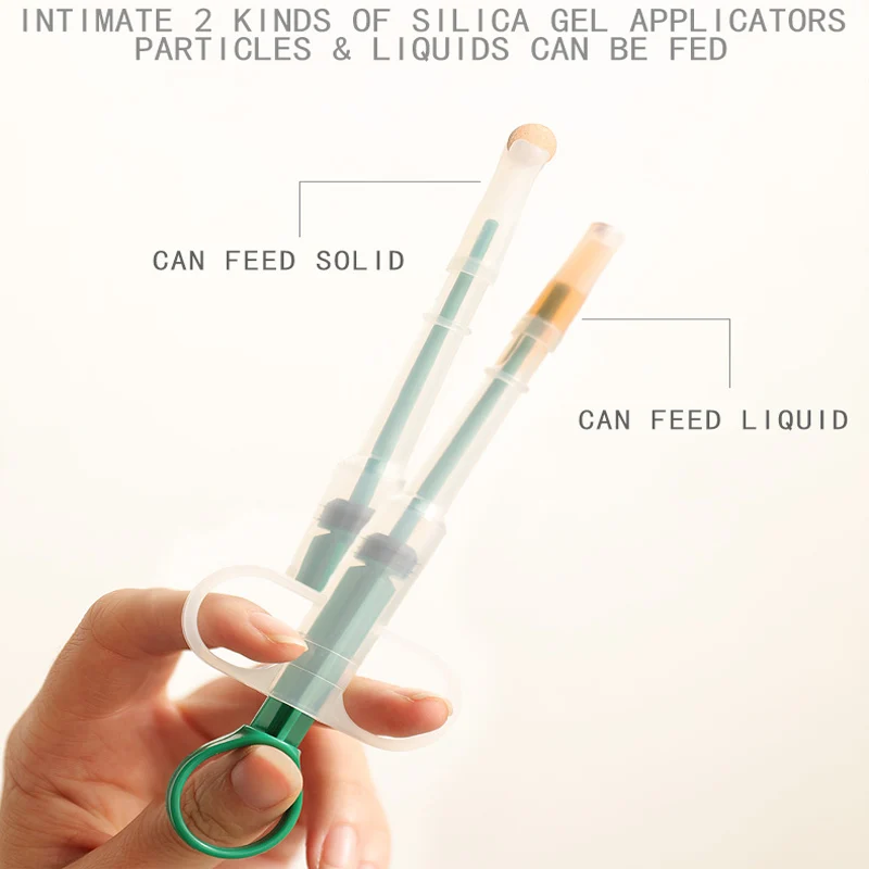 
Kimpets Factory Direct Sale Medicine Syringe Nursing Kit Pusher Milk Injector For Pet 