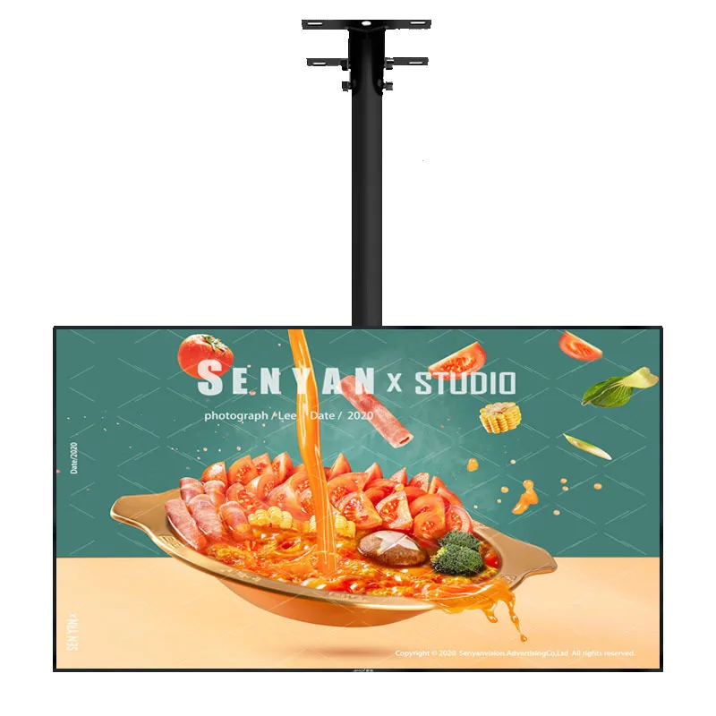 32 Inch Wall Mounted Elevator Lcd Advertising Display Screen Digital Signage Player