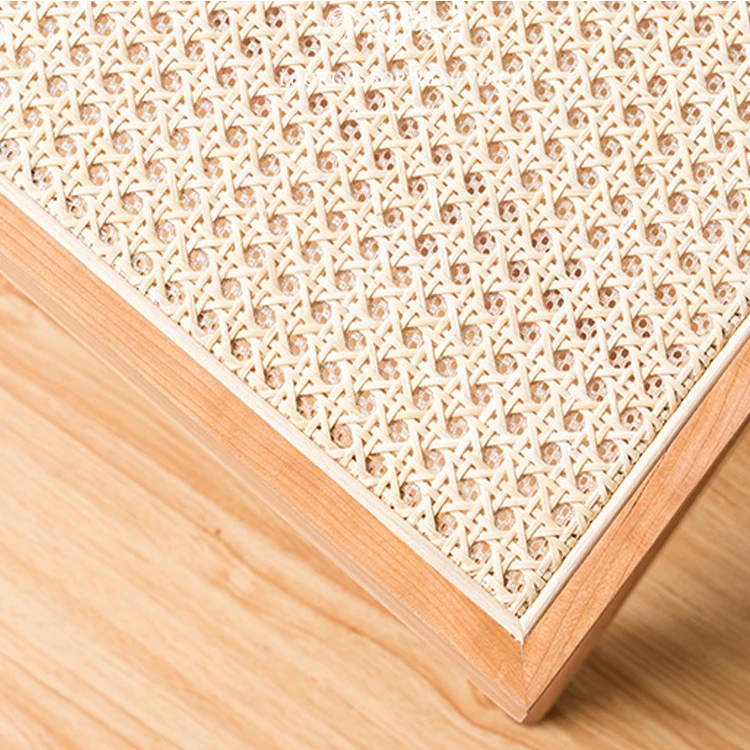 Hot Sale Home Furniture Sofa Rattan Chairs Nordic Design Modern Living Room Leisure Dining Chair 100% Solid Wood Long Bench