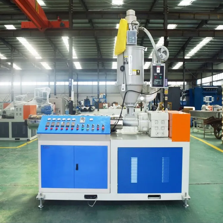 Plastic corrugated bellows tube extruder machine production line