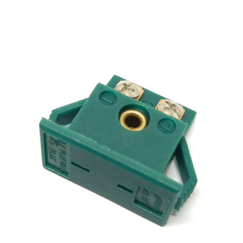 High quality K/T/J/E/R/S type mini thermocouple connector panel female with low cost