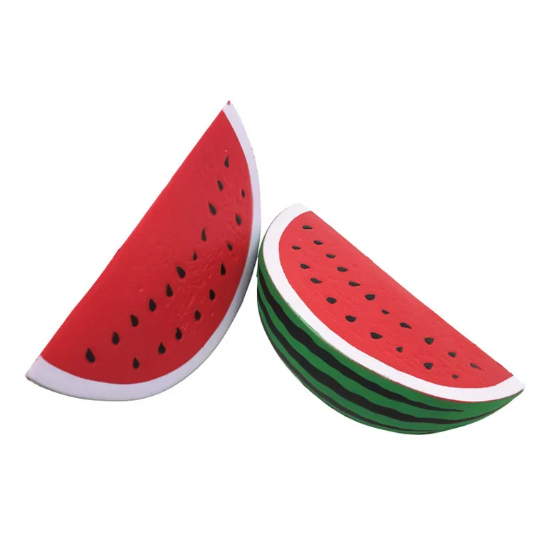 Лидер продаж на Amazon, сжималки, арбуз, кавайные мягкие сжимаемые фрукты, медленно восстанавливающие форму игрушки-сжималки для снятия стресса