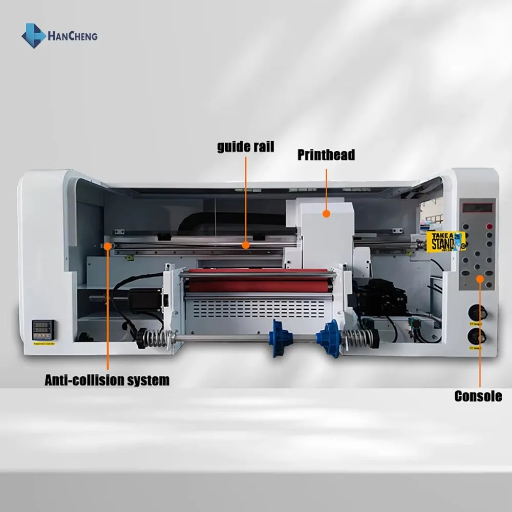 Black Bluetooth Thermal Label Printer with UV Ink A3 A4 300mm Print Dimensions 1 Year Warranty