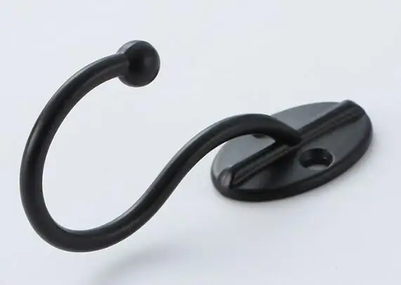 10-Pack Rustic Vintage Wall Mount Screw In Coat Clothes Towel Robe Hat Key Bag Holder Hange Hook