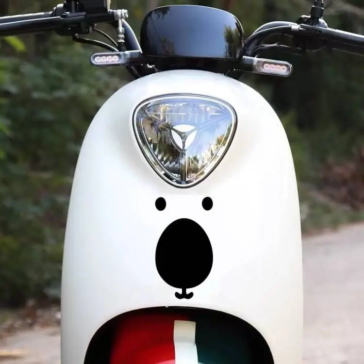 PVC sticker car bear face stickers car body stripe badge custom animal sticker automotive decor accessories and for toilet bowls
