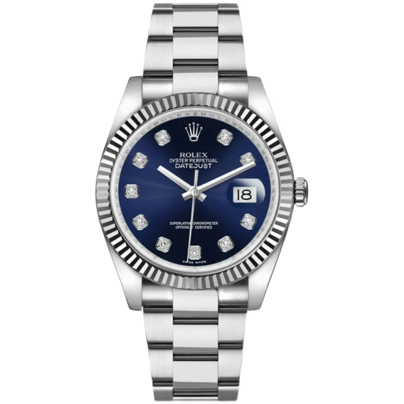 Hot Sale Quality Luxury Rolex Watches Log Series Diamond Dial Waterproof Glass Automatic Mechanical Fashion Rolex Watches