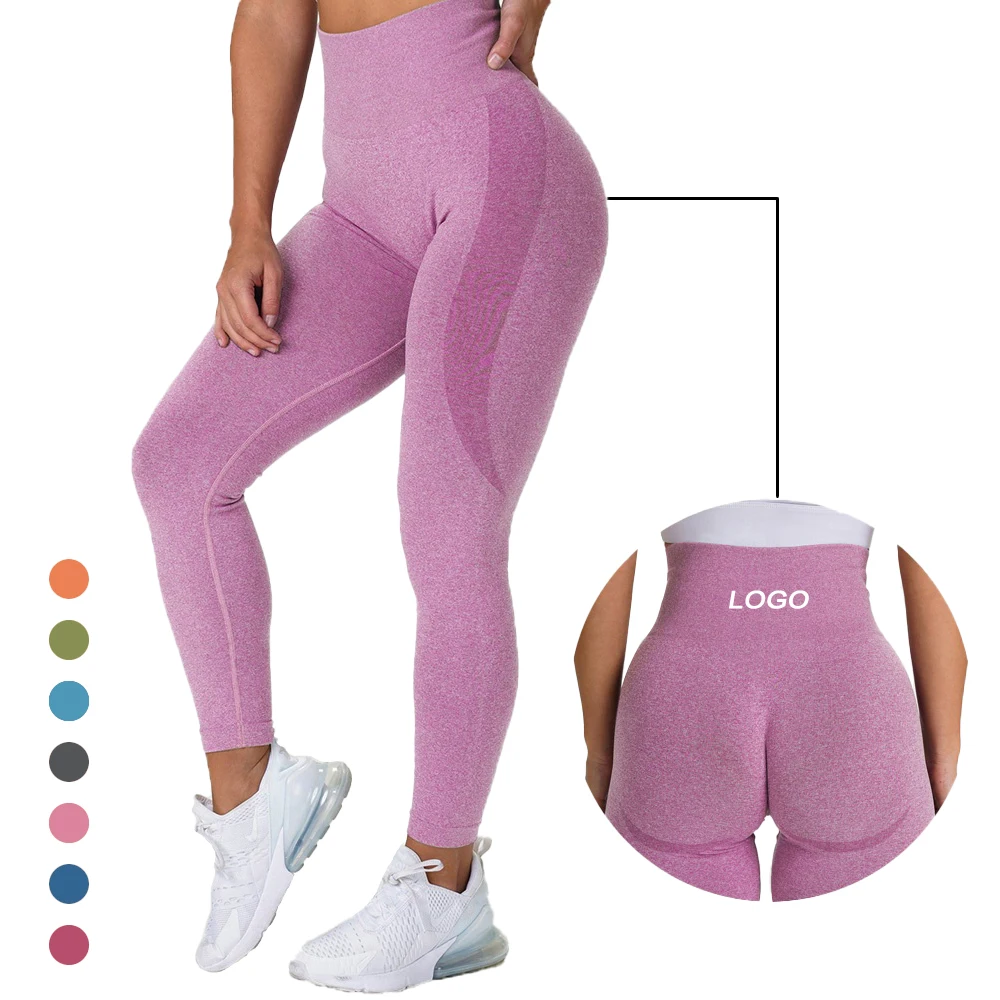 High Waist Yoga Pants Seamless Sport Leggings Womens Push Up Yoga Legging Elastic Fitness Tights Running Gym Sportswear