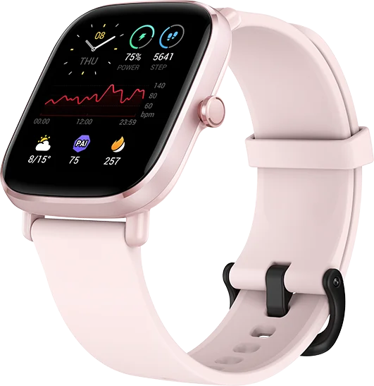 Смарт-часы Amazfit GTS 14 дней без подзарядки 2 минуты 70 + спортивные режимы уровень кислорода в крови 5 АТМ контроль
