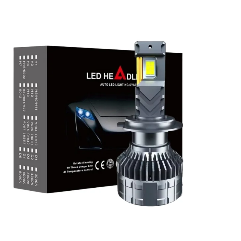 300W Car Led Headlight Bulbs 45000LM Auto Led Headlamps