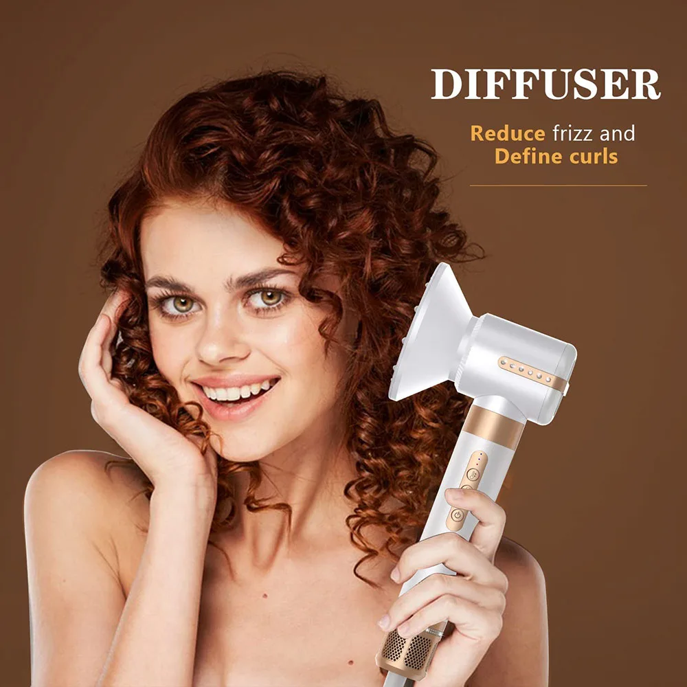 Blow Dryer Brush Set, 7 in 1 Hair Styling Tools 110000 RPM High Speed Ionic Hair Dryer