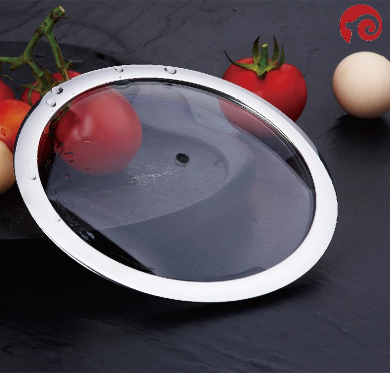 Explosion-Proof Tempered Glass Lid for Kitchen Utensils and Pot Covers Essential Cookware Parts
