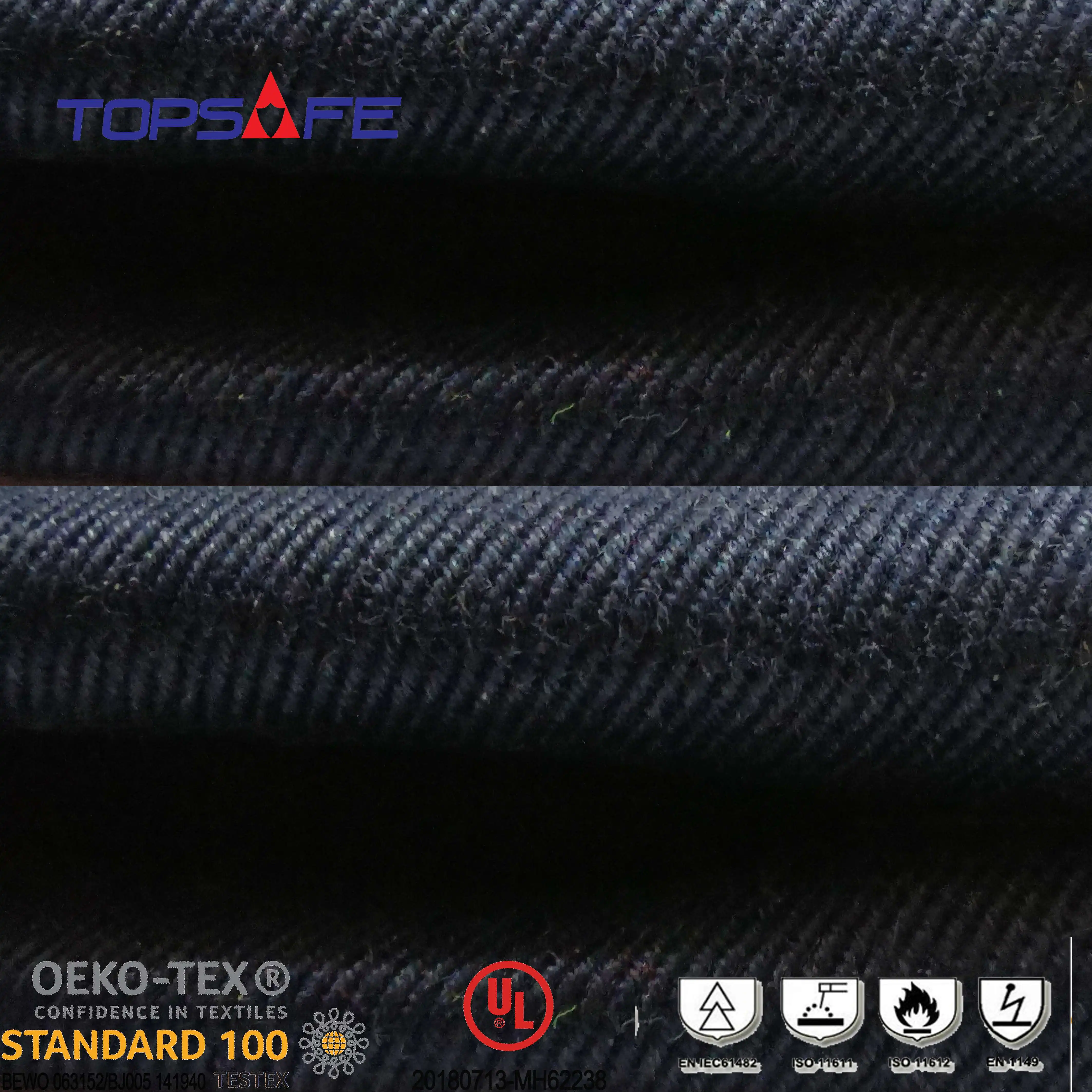The popular of metal splash protection nomex aramid lenzing fabric for workwear