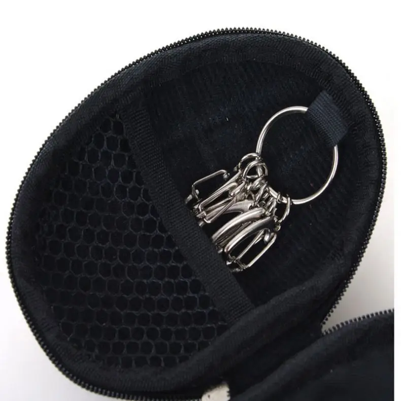 2020 Multifunctional Grenade Shaped Car Keys Wallets Pu Leather Hand Zipper Coin Purse Pouch Bag Keychain Holder Case