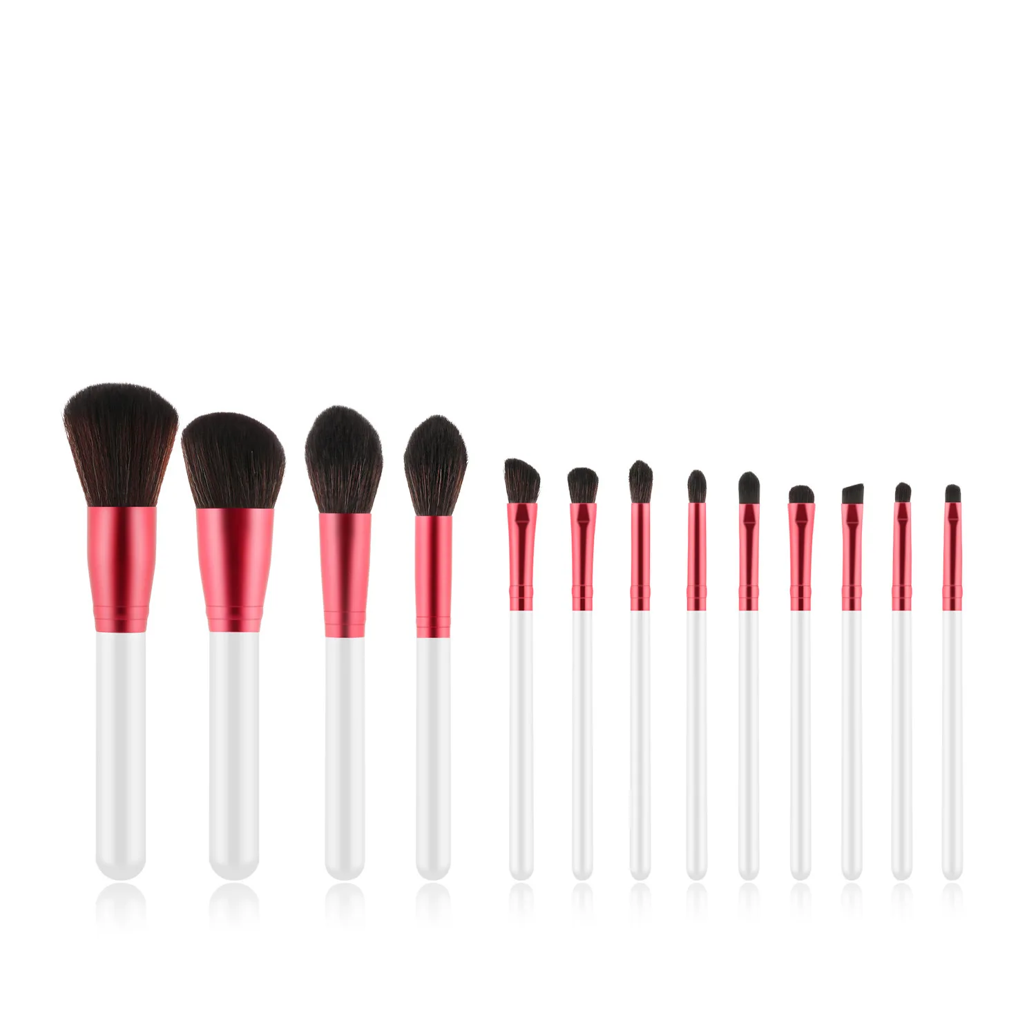 New 13PCS High-Quality Makeup Brushes Fiber Hair Full Set Makeup Tools Loose Powder Blush Nose Shadow Brush Beauty Tools