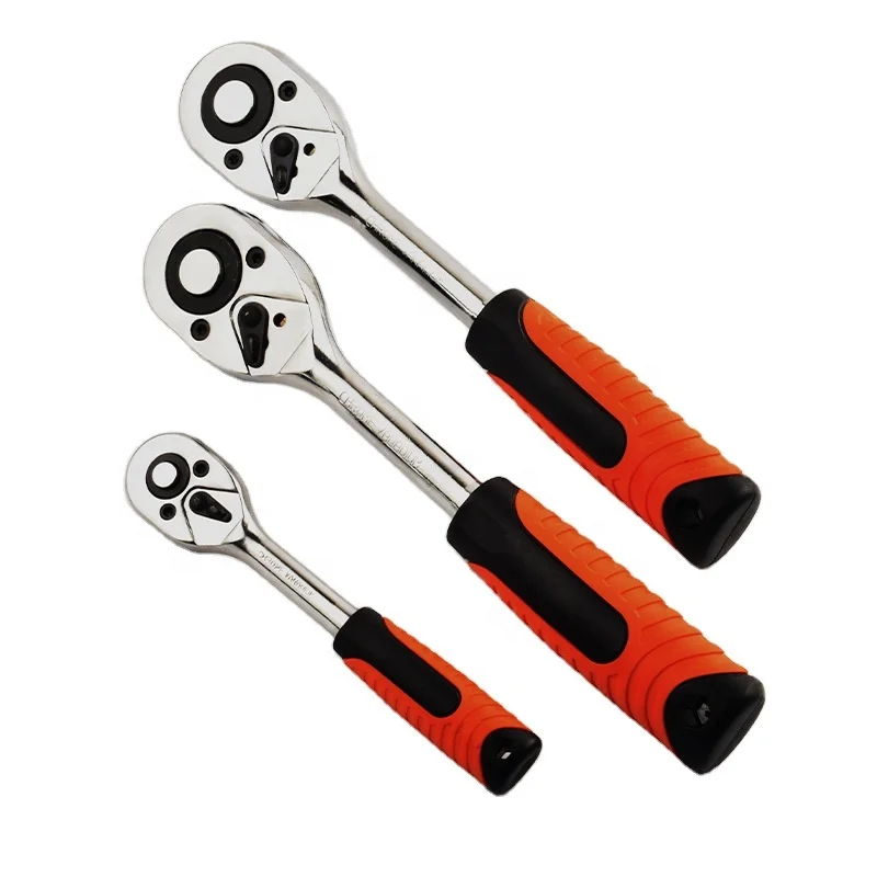 PROBON Ratchet Socket Wrench Multifunctional Outer Hex Wrench 12 Piece Auto Repair Tool Set