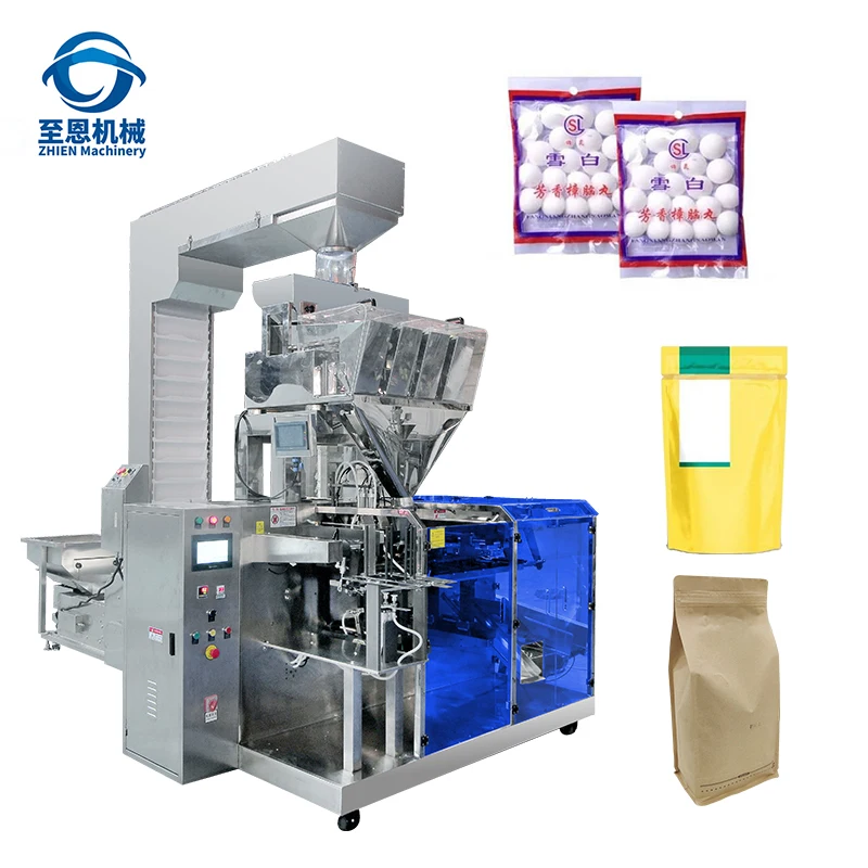 Automatic mothballs packaging equipment bubblegum packing machine