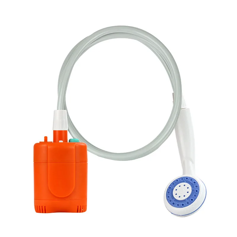 camping shower pump Outdoor shower portable bathing machine USB Charging camping shower