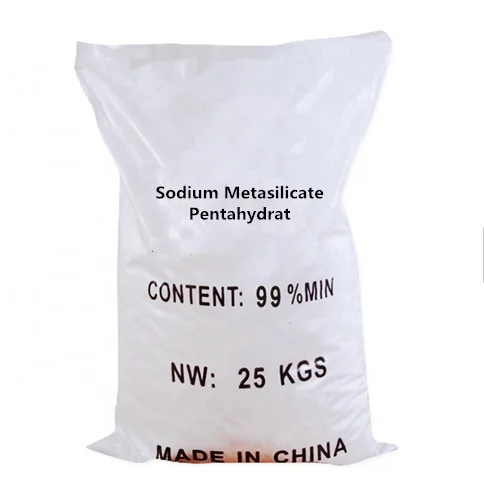 
High Quality Detergent Industrial Grade Sodium Metasilicate Pentahydrate NA2SIO3 CAS:6834-92-0 