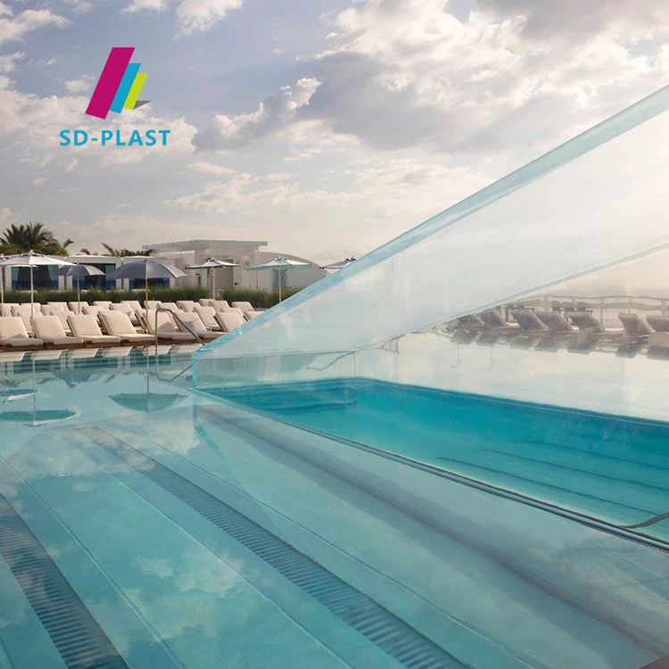 SDDZS20 high quality clear wholesale fiberglass swimming pool acrylic pool swimming outdoor acrylic panels for swimming pool
