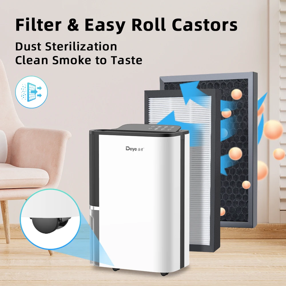 DYD-T23A 23L commerical air dehumidifier Custom Design Eco-friendly polar wind dehumidifier