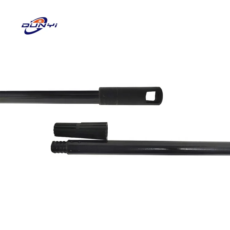 Black Color Painting Color broom handle escoba stick wholesale mop stick long handled dustpan and broom set